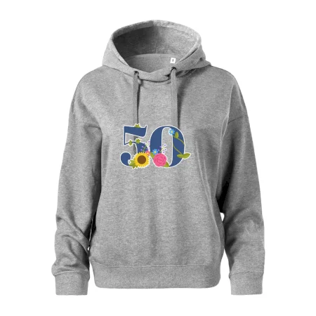 Kvetinové číslo kreslené - 50