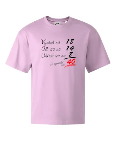 Vyzerá, cíti sa, chová sa - 40 rokov