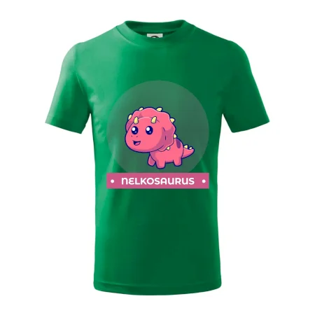 Dinosaurie mená - růžový dinosaurus