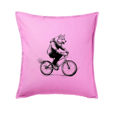 Vlk na bicykli