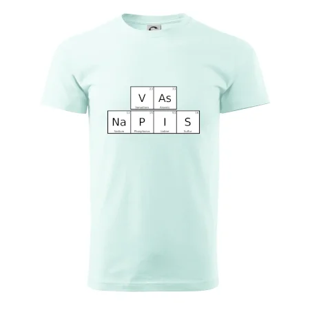 Vlastný nápis - periodická tabuľka