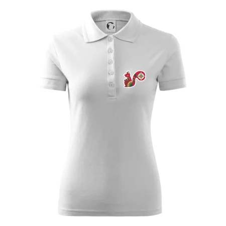 Folklór na prsníku veverička