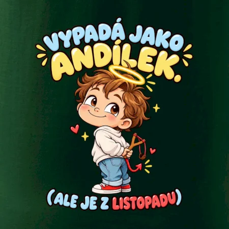 Vyzerá ako anjelik, ale je z novembra s prakom