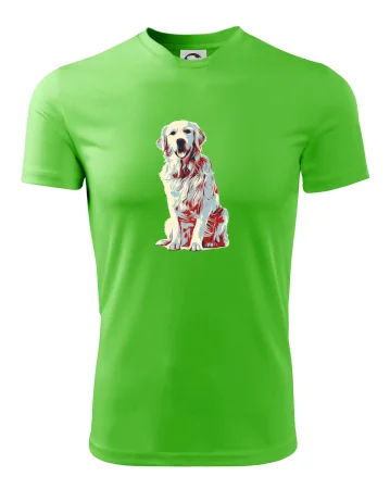 Zlatý retriever vintage