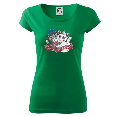 Mačky v objatí (Pecka design)