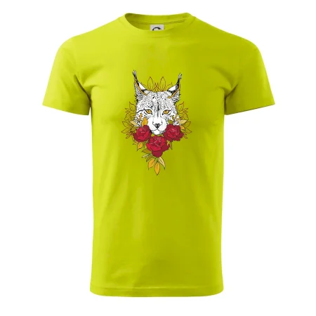 Rys s červenými ružami (Pecka design)