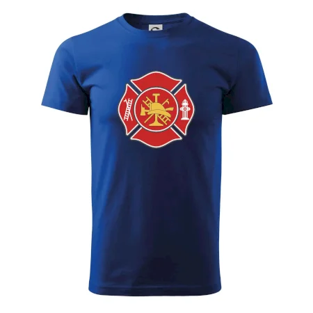 Fire department logo červené