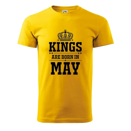 Kings are born in May