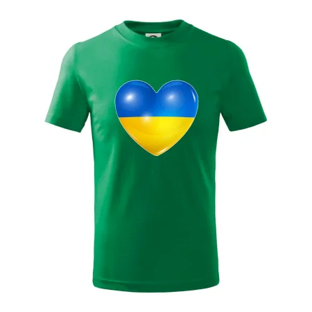 Ukrajina srdce vlajka