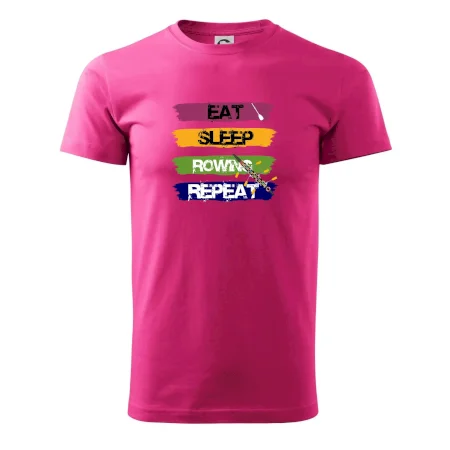 Eat sleep rowing repeat farebné