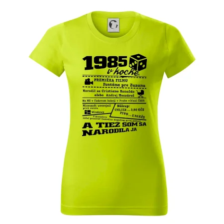 1985 v kocke