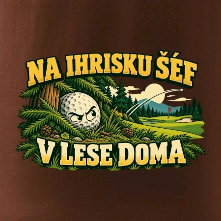Na ihrisku šéf v lese doma