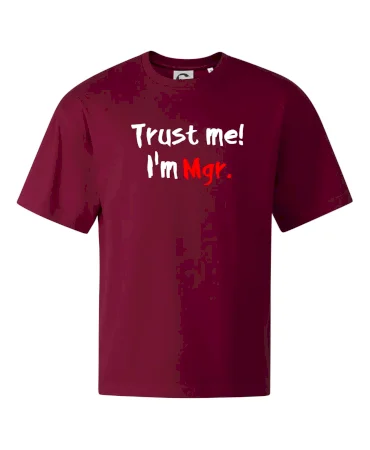 Trust me I´m  Mgr. / Ver mi som Magister.