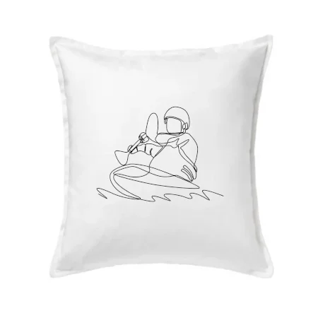 Kajak na vode jedným ťahom