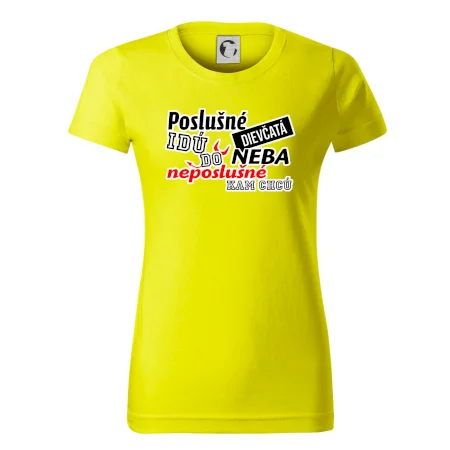 Poslušné dievčata idú do neba