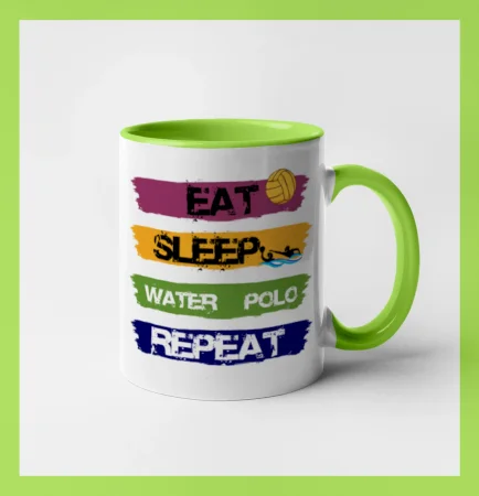 Eat sleep watter polo farebné