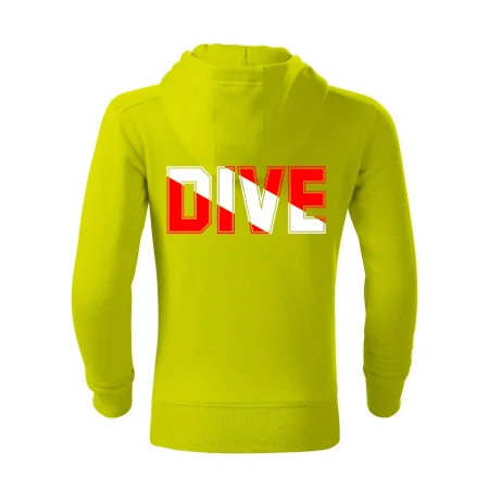 Dive nápis vlajka