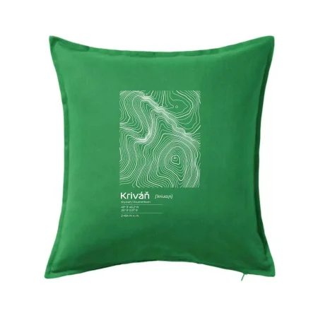 Kriváň - vrstevnice v obdĺžniku