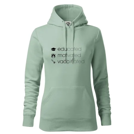 Educated motivated vaccinated