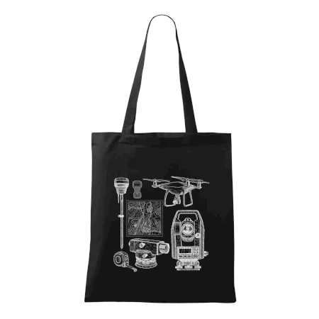 Geodet teodolit dron