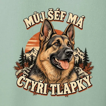 Můj šéf má čtyři tlapky - německý ovčák