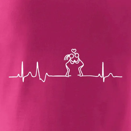 EKG zamilovaný pár