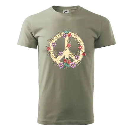 Peace symbol pieskový