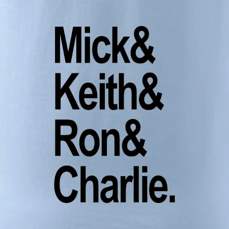 Mick Keith Ron Charlie