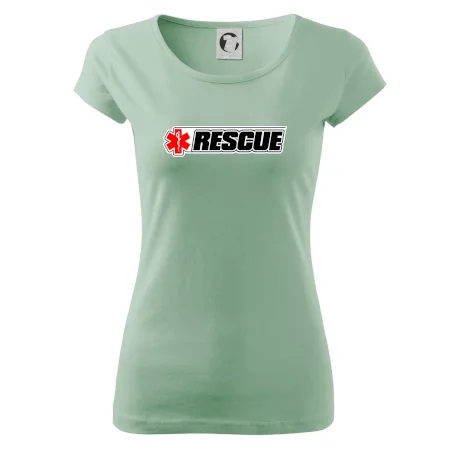 Záchranár rescue kríž červený