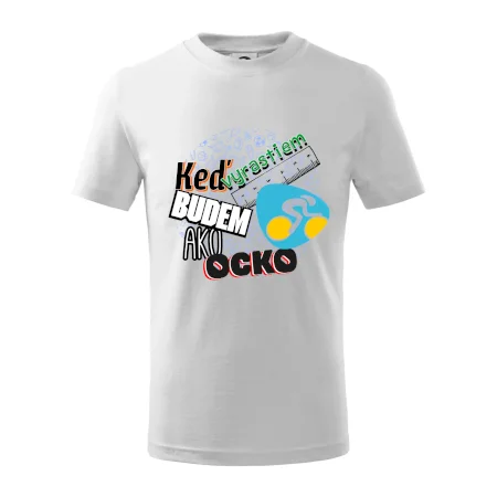Keď vyrastiem budem ako ocko cestný bicykel