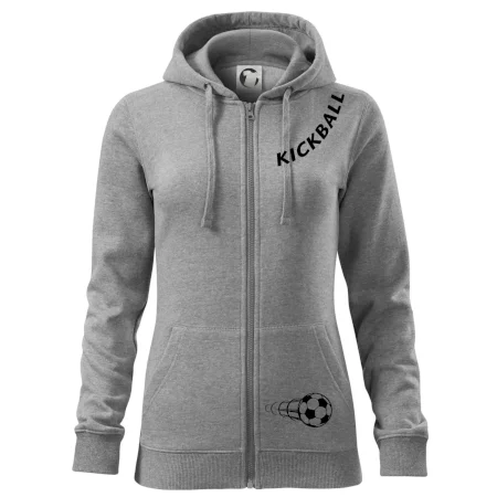 Kickball nápis šikmo