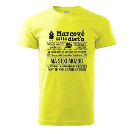Narodeniny Marec