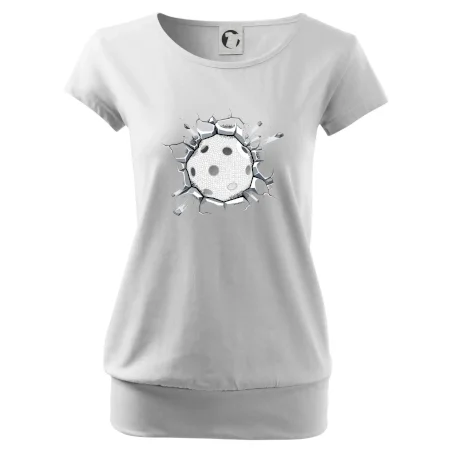 Florbal lopta v triku