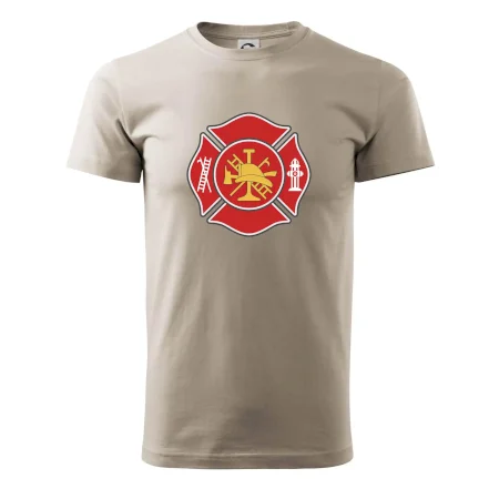 Fire department logo červené