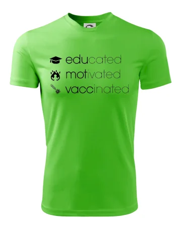 Educated motivated vaccinated