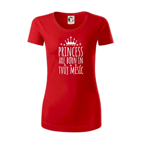 Princesses are born in (Vlastný nápis mesiac narodenia)