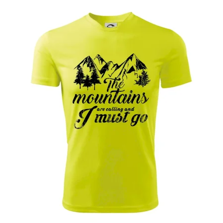 The mountains are calling and i must go