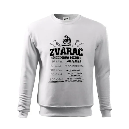 Hodinová mzda zvárač