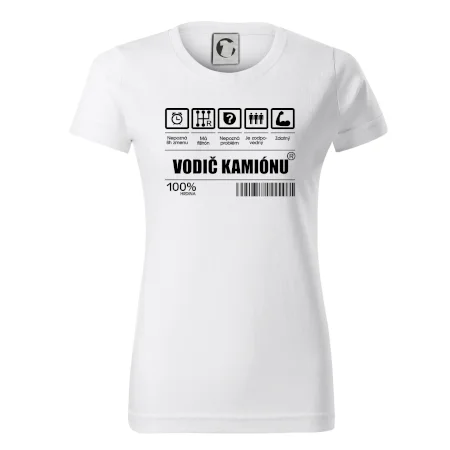 Čiarový kód - Vodič kamiónu