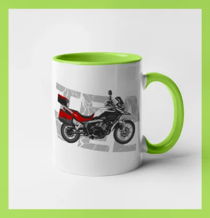 Cestovná enduro červená