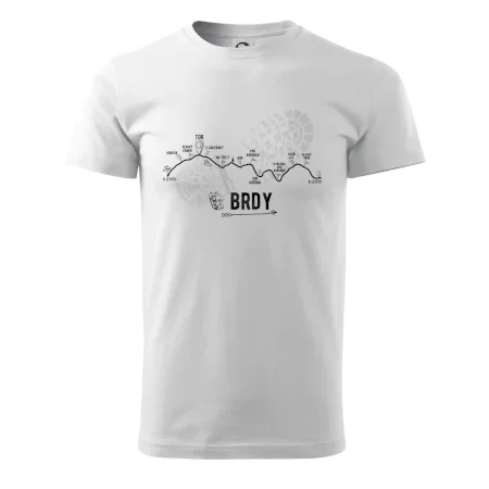 Profil kopců - Brdy