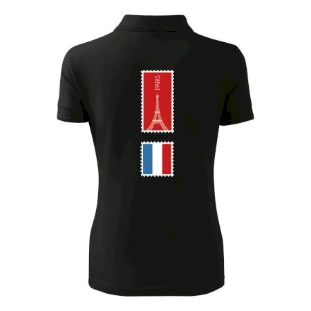 Paríž známka farebná