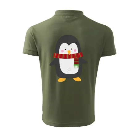 Tučniak so šálom