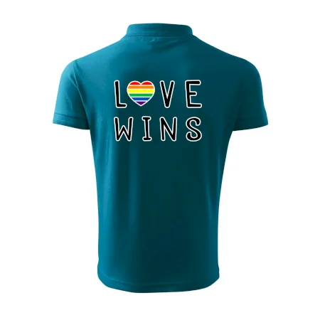Love wins nápis