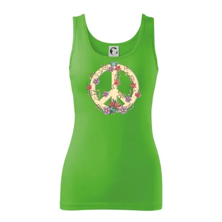 Peace symbol pieskový