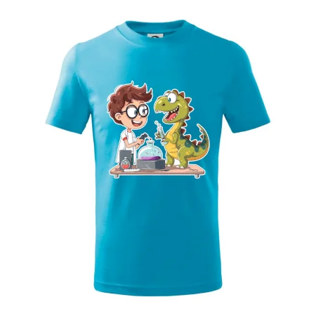 Chemik a dinosaurus - chlapec / holka