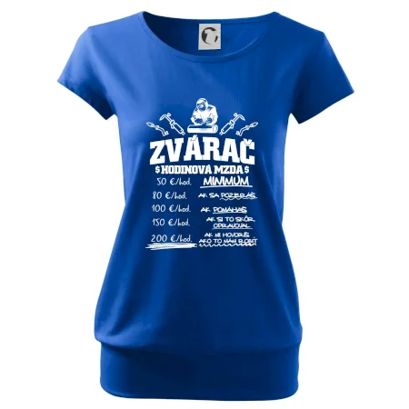 Hodinová mzda zvárač