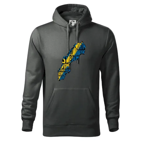 Mapy - názvy miest - Švédsko