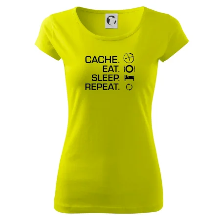 Eat sleep repeat Cache