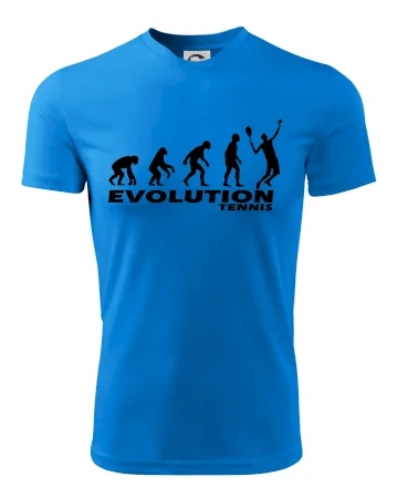 Evolúcia tenis chlapec